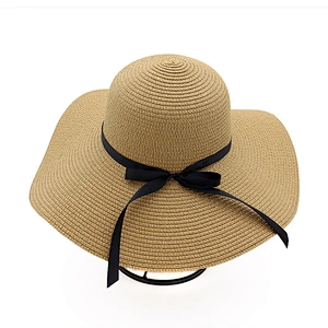 Summer Beach Floppy Wide Brim Straw Sun Hat