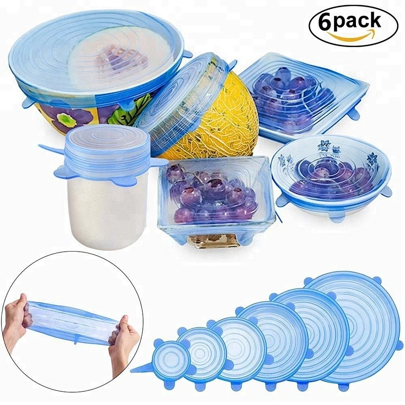 Food Vacuum Film Food Cover Silicone Food Wrap Fresh Keeping Vacuum Cover Kitchen Accessories