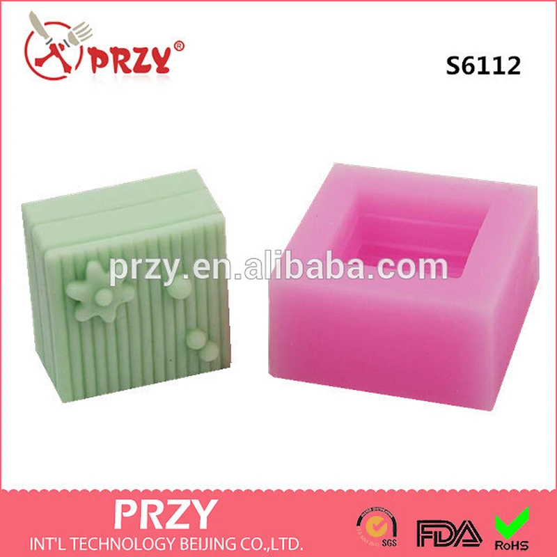 Flower Character Soap Mold Flexible Silicone Mold Resin Mold