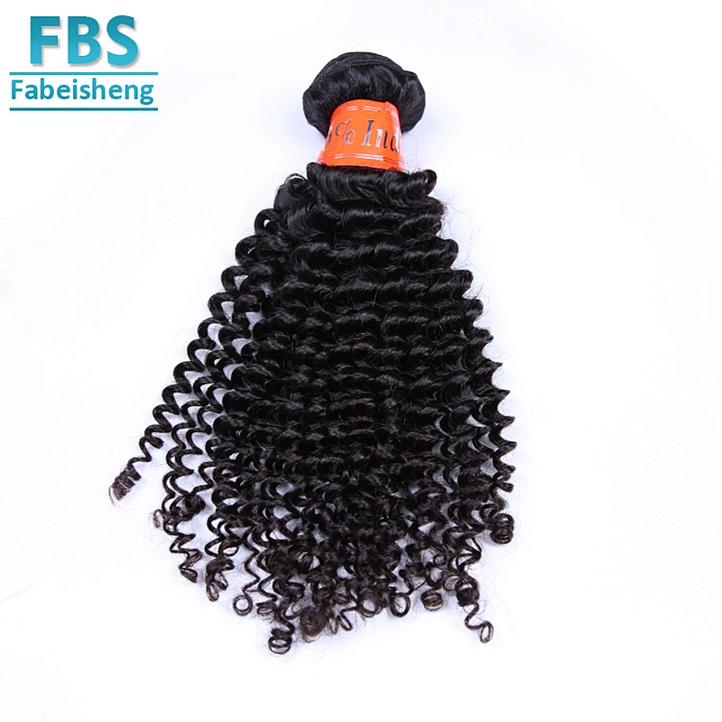 FBS virgin inch human hair raw indian hair extensions