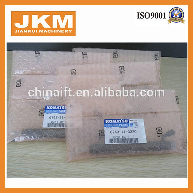 excavator parts 6743-11-3320 fuel spray nozzle for sale