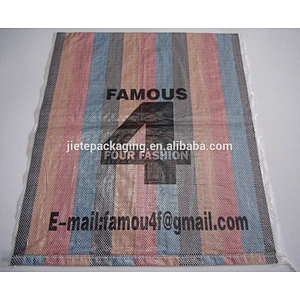Cheap plastic laminated pp woven shopping bag with D handle