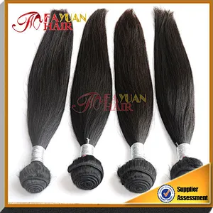 Hollywood Queen Non processed virgin malaysian hair straight with best price