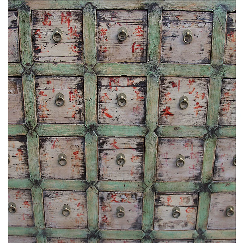 antique chinese handmade medicine cabinet, furniture for stores use