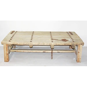 CS1Vintage,antique wooden rustic coffee table