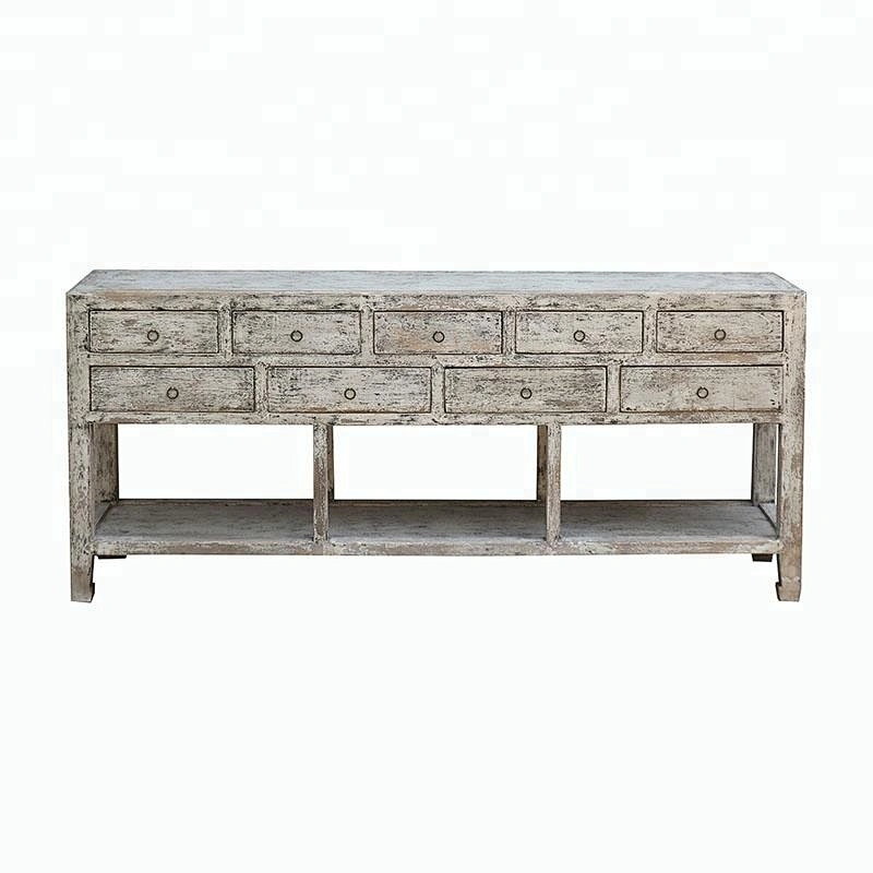 wholesale chinese vintage reproduction furniture, antique distressed table