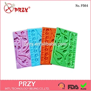 2015 przy wholesale decorative fondant silicone mat for cake