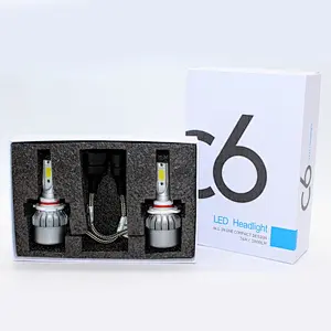 Lightech Cheap 12V COB Auto Car Accessories C6 9006 HB4 Bulb Fog Lights 36W led Headlight