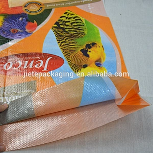 Video, PP woven bird food bags dry bird food packaging 20kg 25kg 50kg