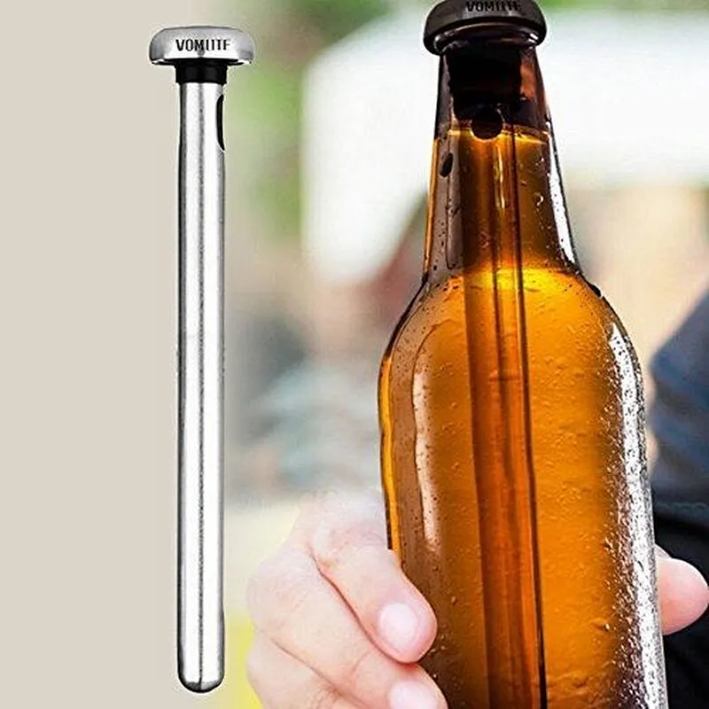 Stainless steel Bar Tending Tools Wine Beer Cooler Chiller In Bottle