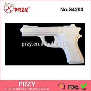 S4203 PRZY wholesale 2 Gun Soap ,Pistol Gun Soap,Party Favors Silicone Candle Mold