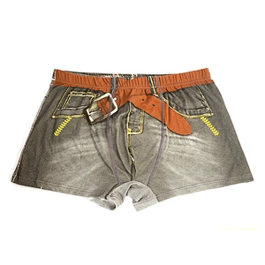 OEM elastic waistband mens boxer shorts panties underwear