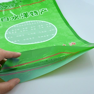 Wholesale transparent food packaging plastic bag
