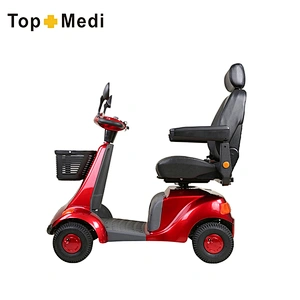 Travel Safe Personal 4 Wheel Mobility Scooter With Storage Bag