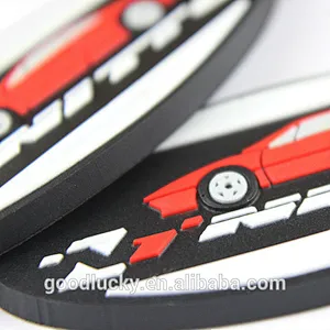 wholesale rubber keychains custom with 2/3D