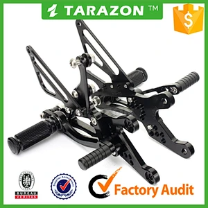 CNC Milling Adjustable Motorcycle rear sets for Yamaha R1