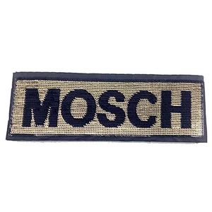 Customized Style black texts sequin embroidery patch