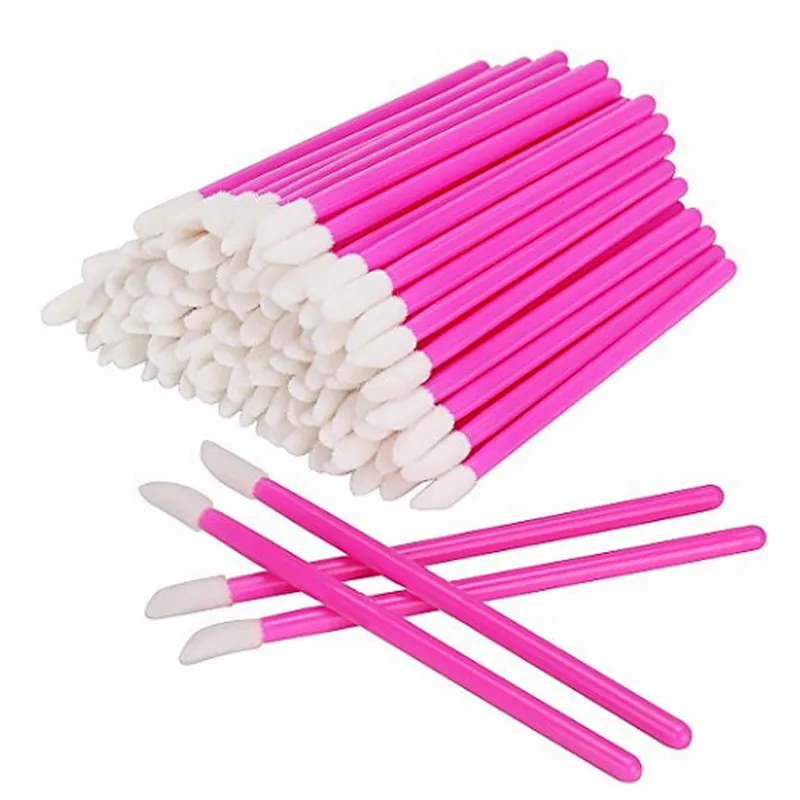 Long makeup brush single lip gloss brush disposable brush set