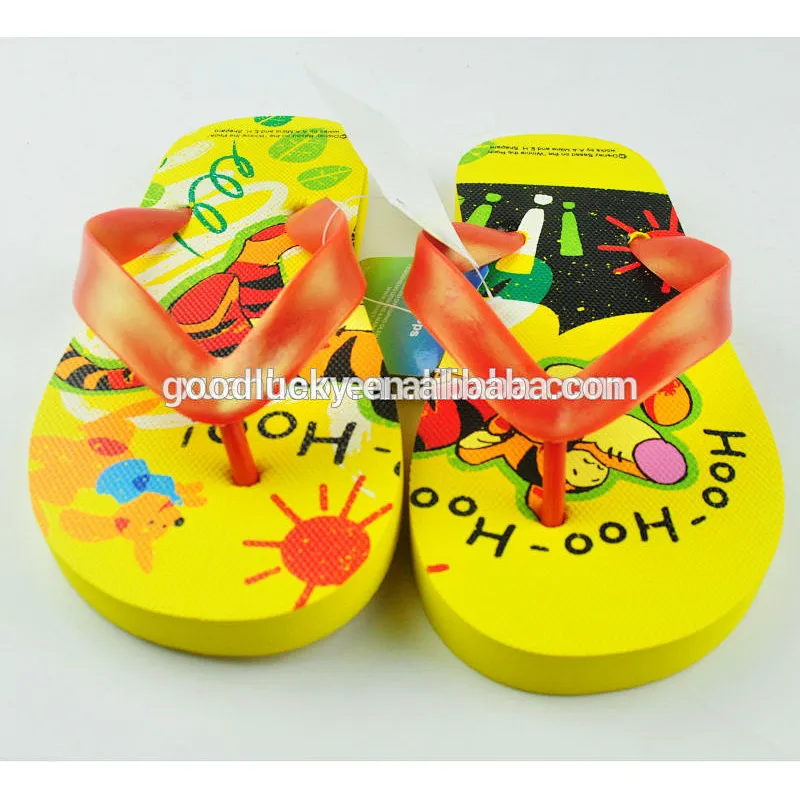 Guangzhou factory custom fashion flip flops children flip flops