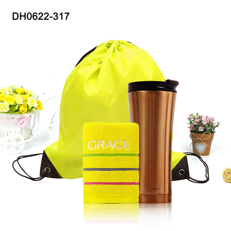 Best Selling Outdoor Sporting Goods Gift Set New Design Custom Bag Bottle Towel Set For Outdoor Sport
