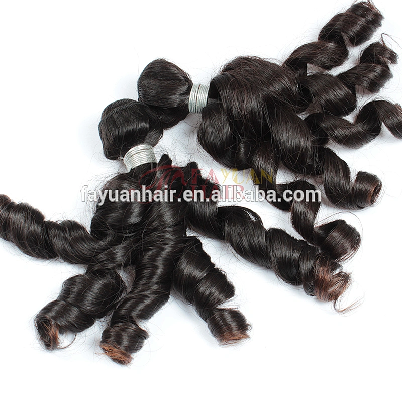100% High Quality Virgin Raw Unprocessed Indian Temple Hair Spring Curl