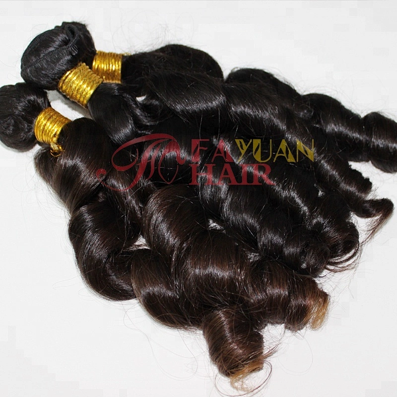 Wholesale virgin brazilian spring curl raw unprocessed grade 9a virgin hair extension