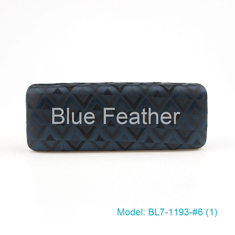 Fashion Hard PU Leather Glasses Case With Custom Logo for Unisex