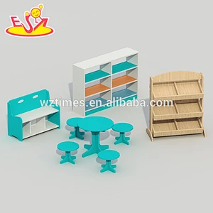 Wholesale Square table and chair wooden school furniture cheap square table and chair furniture suppliers W08G211