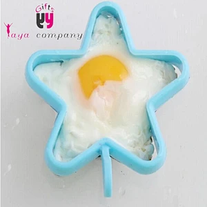 silicone gifts factory production Face shape silicone egg rings