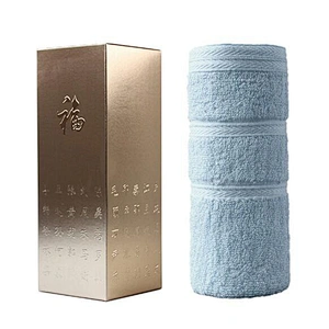 Free Sample Wholesale Color Towels Customized Logo Bath Towels China Supply 100% Cotton Towel