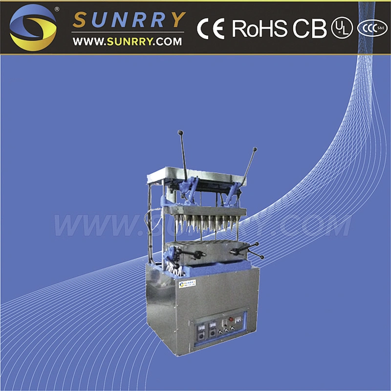 Commercial Stainless Steel Pizza Cone Maker and Soft Ice Cream Cone Machine