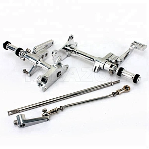 CNC Alloy Aluminum Rear sets Foot pegs Footrest Forward Control For Harley SPORTSTER 883 1200