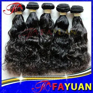 Charming girls steam processed virgin human party hair