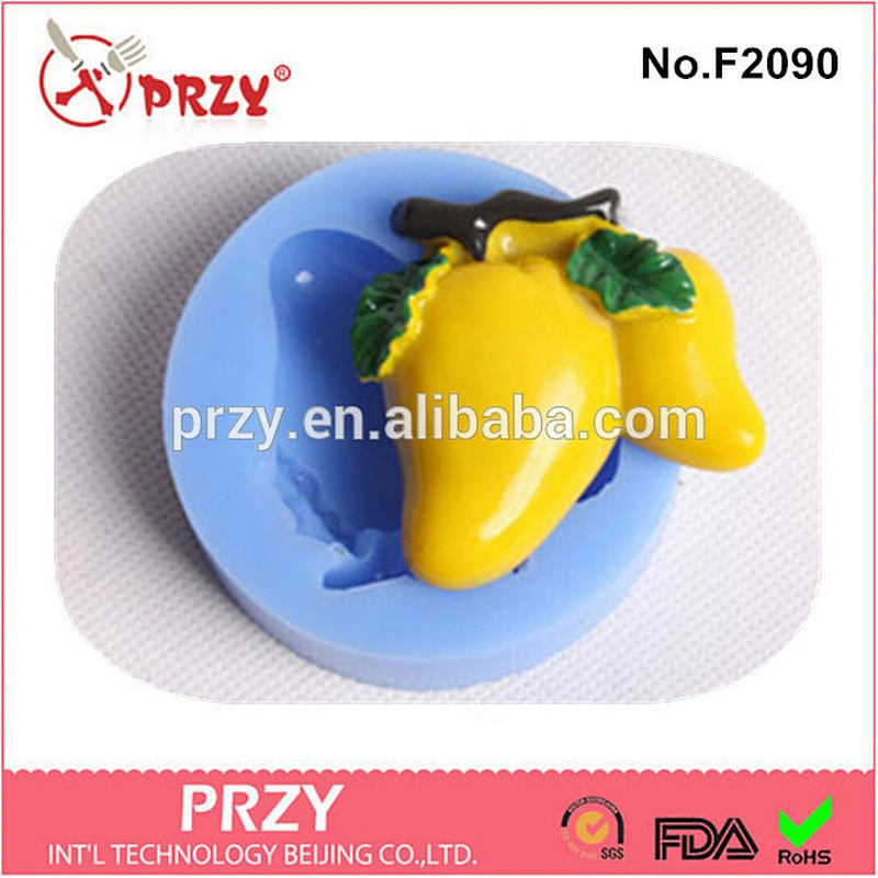 F2090 PRZY gum paste cake decorating flower shape silicone cupcake mold