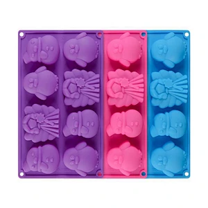 Christmas series Soap molds cake silicone molds Ice silica mold hot sales