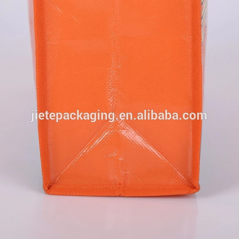 Laminated color printed PP non woven shopping bag