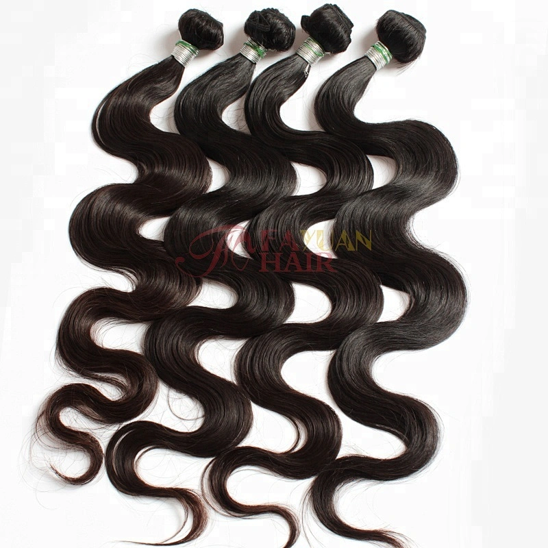 high quality real human unprocessed virgin brazilian hair extensions
