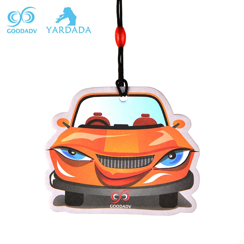 Wholesale cartoon shape car paper air freshener custom scents air freshener/custom lots of scents
