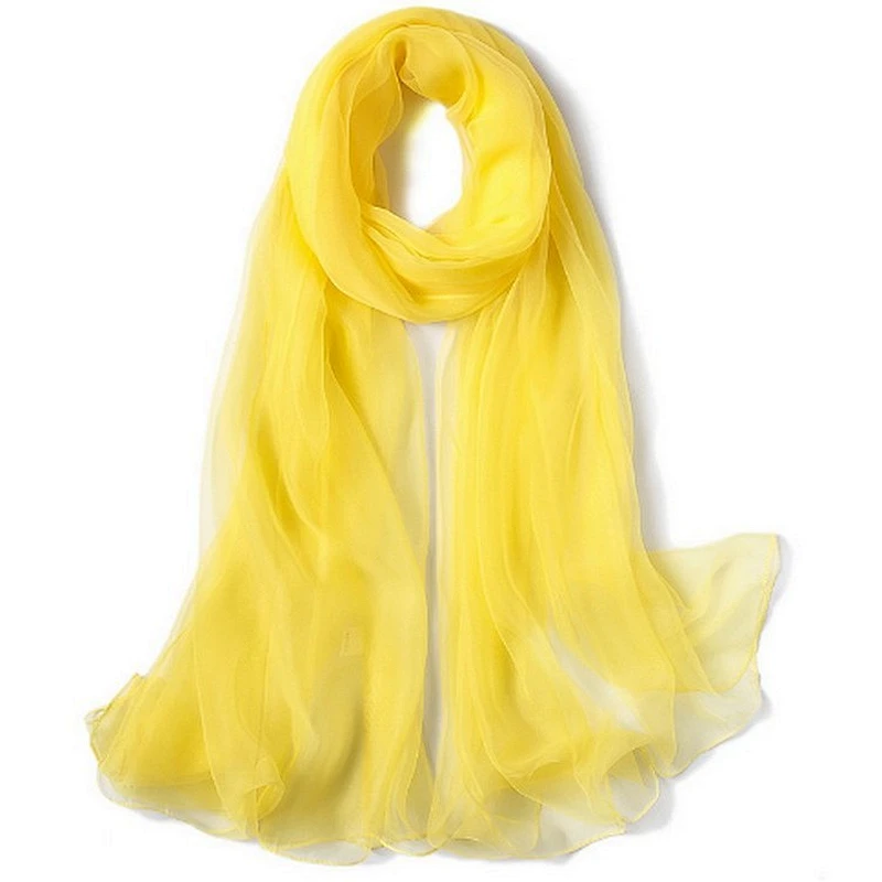 Hot Selling Custom Design white silk scarf for painting