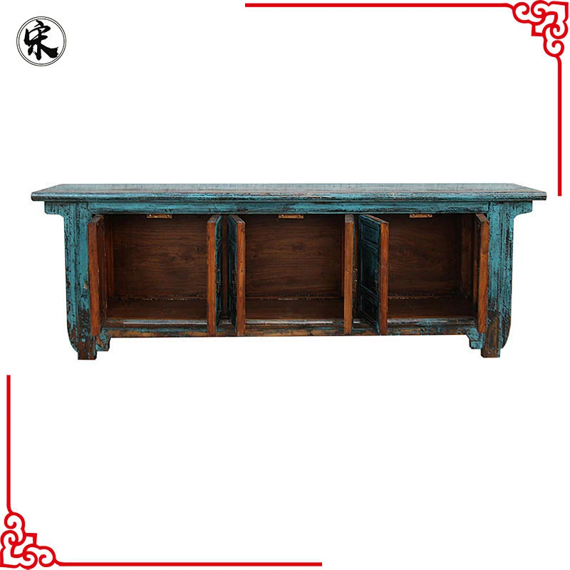 beijing chinese antique distressed rustic wood storage furniture