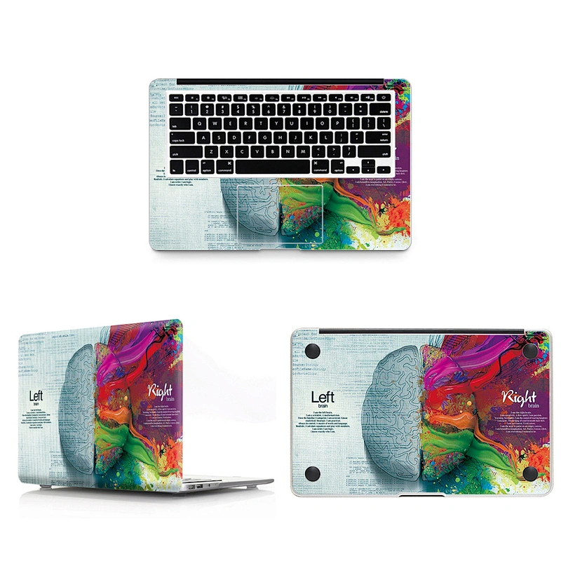 Customized Design die cut sticker skin for macbook pro 13 15 with touch bar