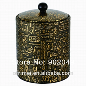 KL-A222 China New Design 201 Stainless Steel And Leather Ice Bucket With Tongs