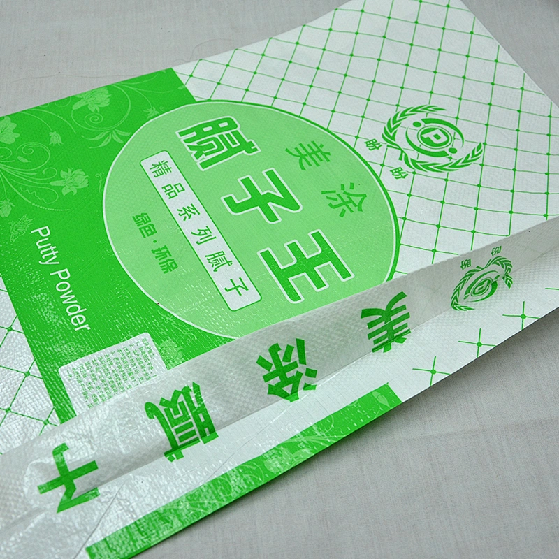 20kg plastic Bopp laminated pp woven cement packaging bag for wall putty bag,white cement wall putty bag