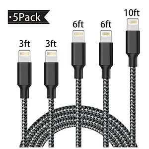 Nylon For iPhone Cable Charger High Quality Usb Data Line  Fast Charging USB Cable For Apple Charging For Iphone Charger