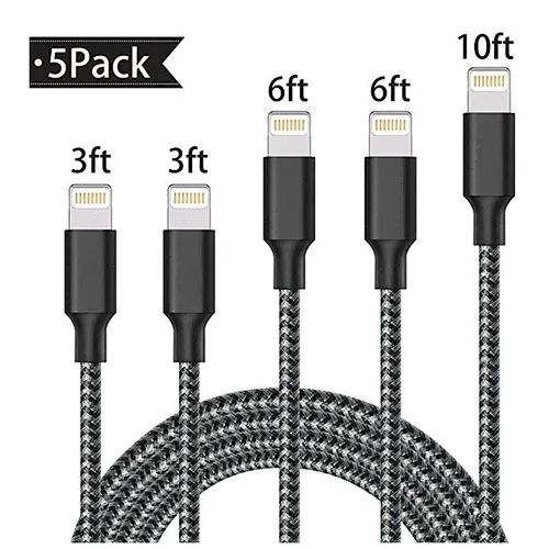 Nylon For iPhone Cable Charger High Quality Usb Data Line  Fast Charging USB Cable For Apple Charging For Iphone Charger