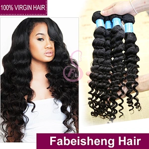 China supplier loose deep wave weave Brazilian virgin human hair hairstyles