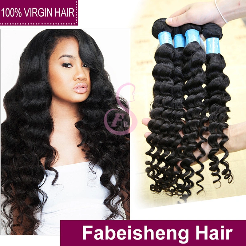 China supplier loose deep wave weave Brazilian virgin human hair hairstyles