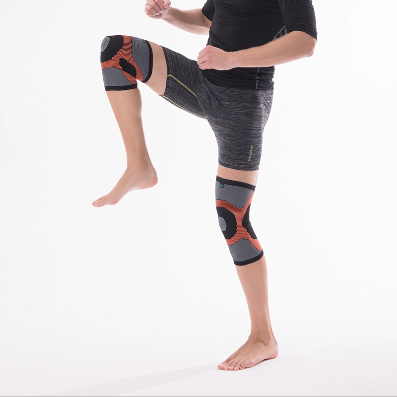 Manufactory Comfortable Knitting Elastic Sports Protector Brace Belt Knee Sleeve