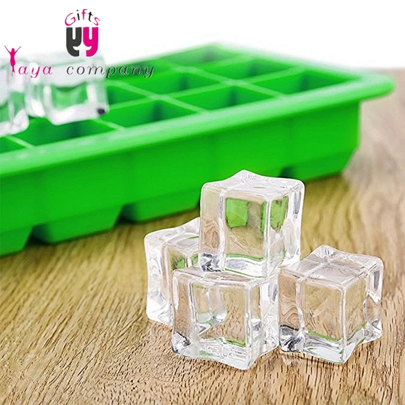 2016 new design silicone ice cube tray