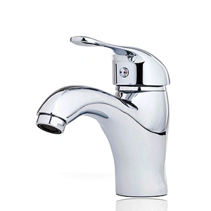 16.5cm Deck-mounted Brass Modern Bathroom Wash Basin Faucet Fot Tubs